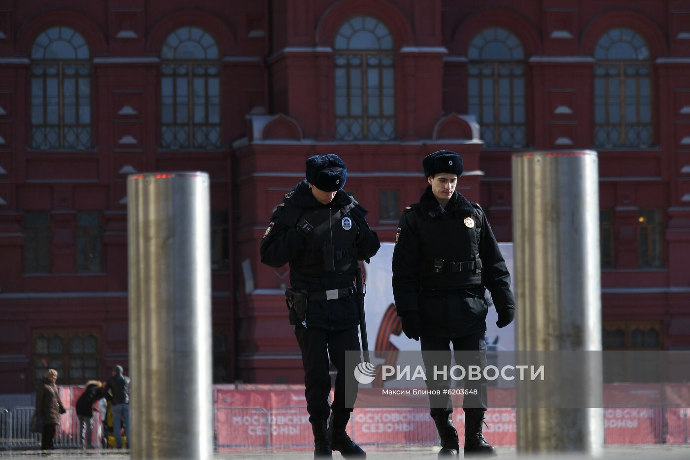 Полиция на улицах Москвы