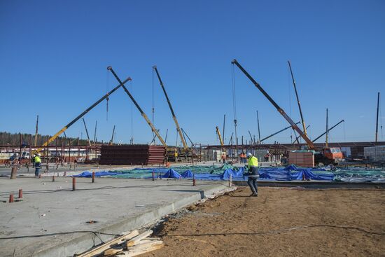 Строительство инфекционной больницы в ТиНАО