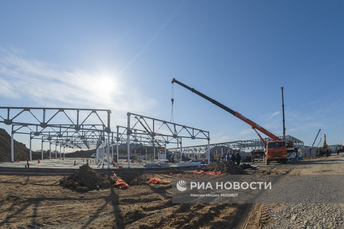 Строительство инфекционной больницы в ТиНАО