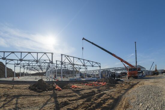 Строительство инфекционной больницы в ТиНАО