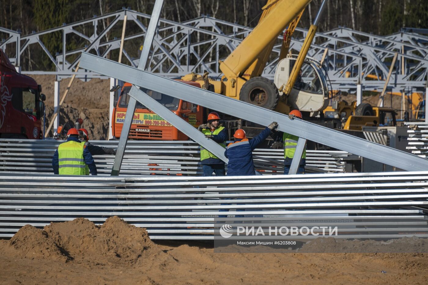 Строительство инфекционной больницы в ТиНАО