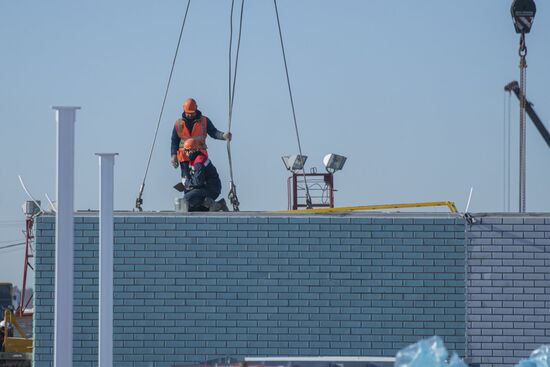 Строительство инфекционной больницы в ТиНАО