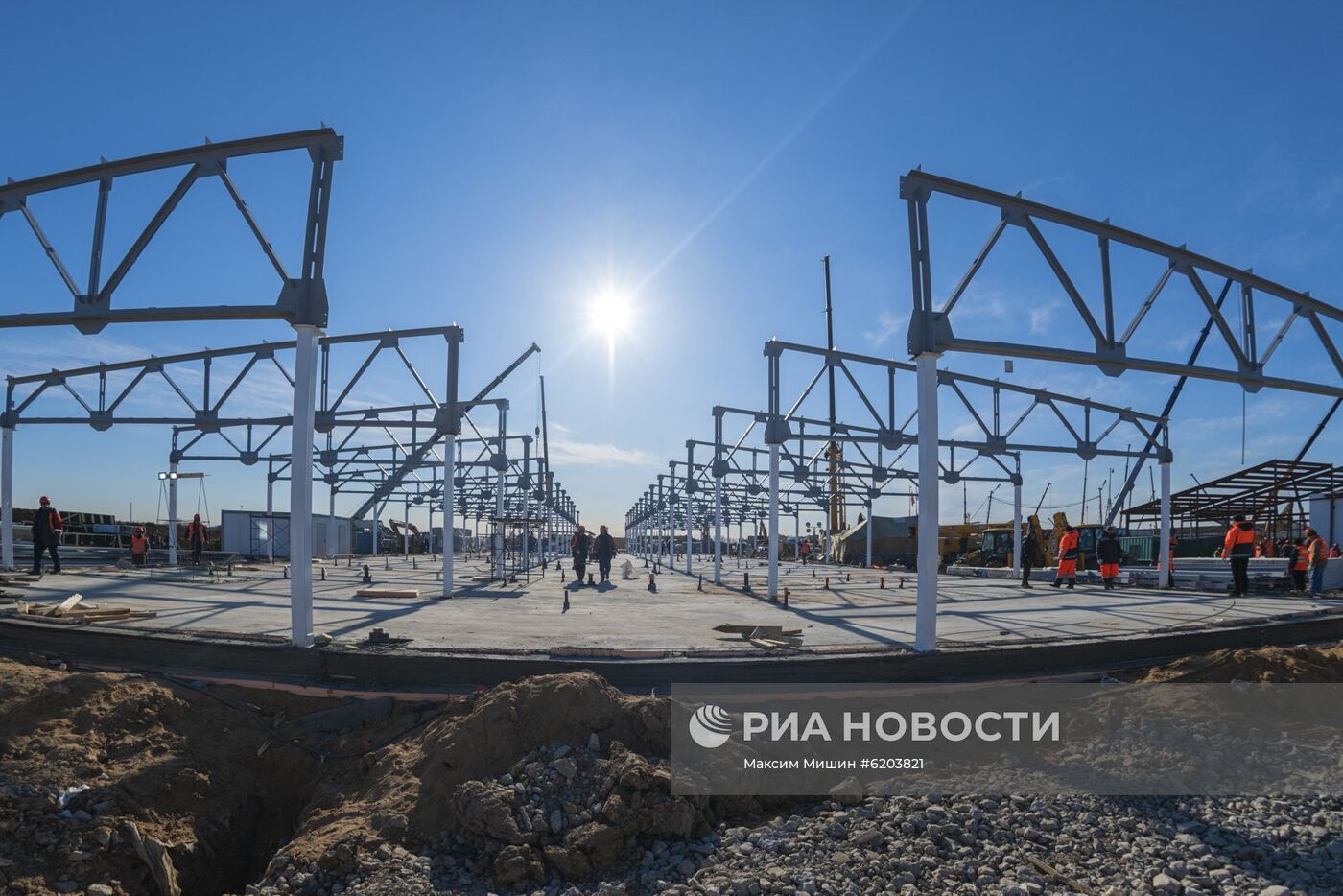 Строительство инфекционной больницы в ТиНАО