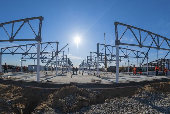 Строительство инфекционной больницы в ТиНАО