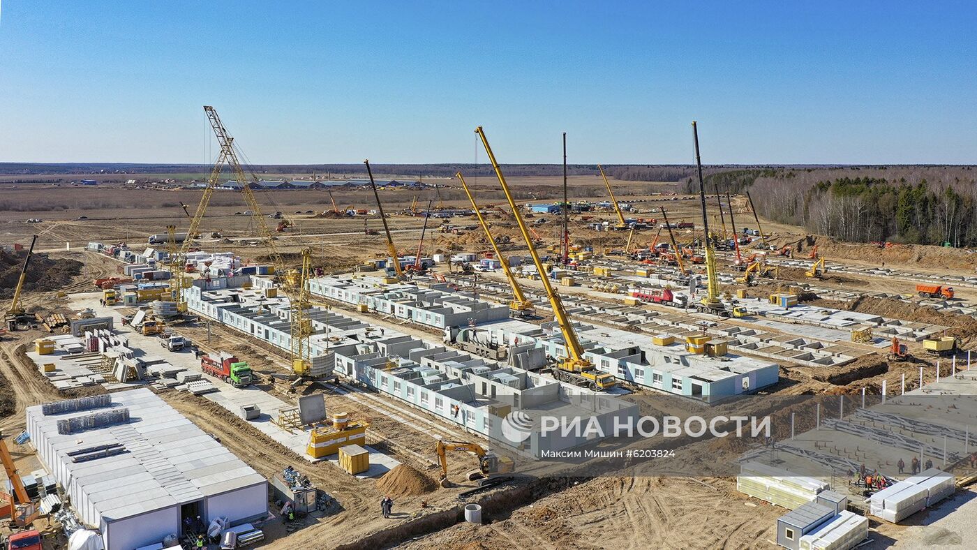 Строительство инфекционной больницы в ТиНАО