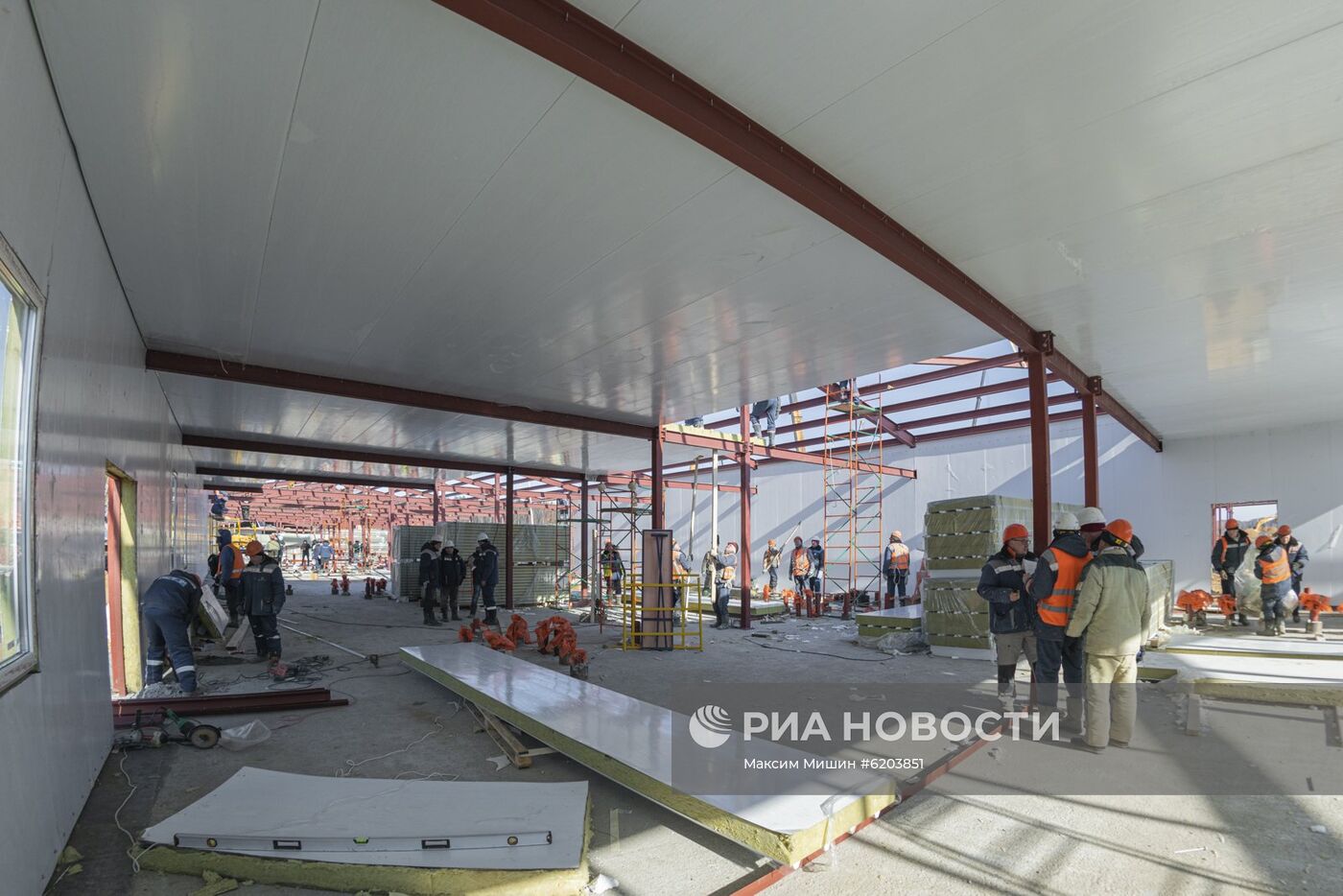 Строительство инфекционной больницы в ТиНАО