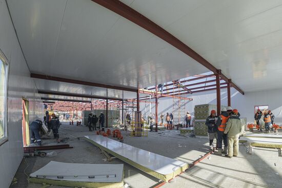 Строительство инфекционной больницы в ТиНАО