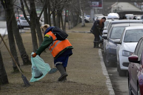 Уборка и дезинфекция парадных в Санкт-Петербурге