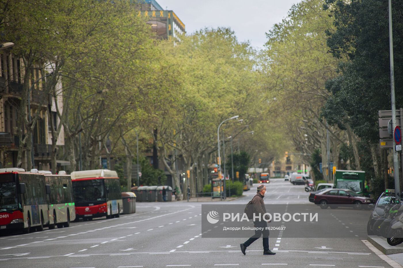 Ситуация в Барселоне в связи с коронавирусом