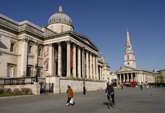Ситуация в Лондоне в связи с коронавирусом