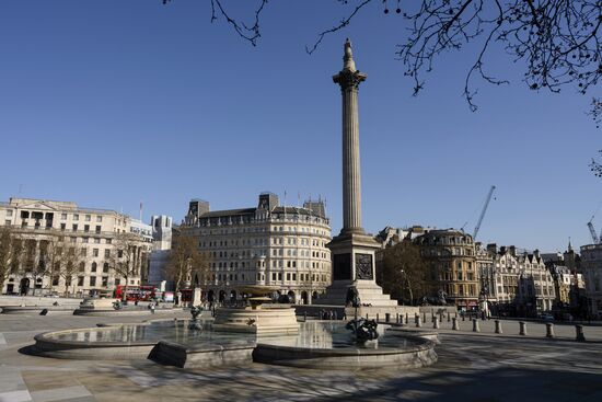 Ситуация в Лондоне в связи с коронавирусом