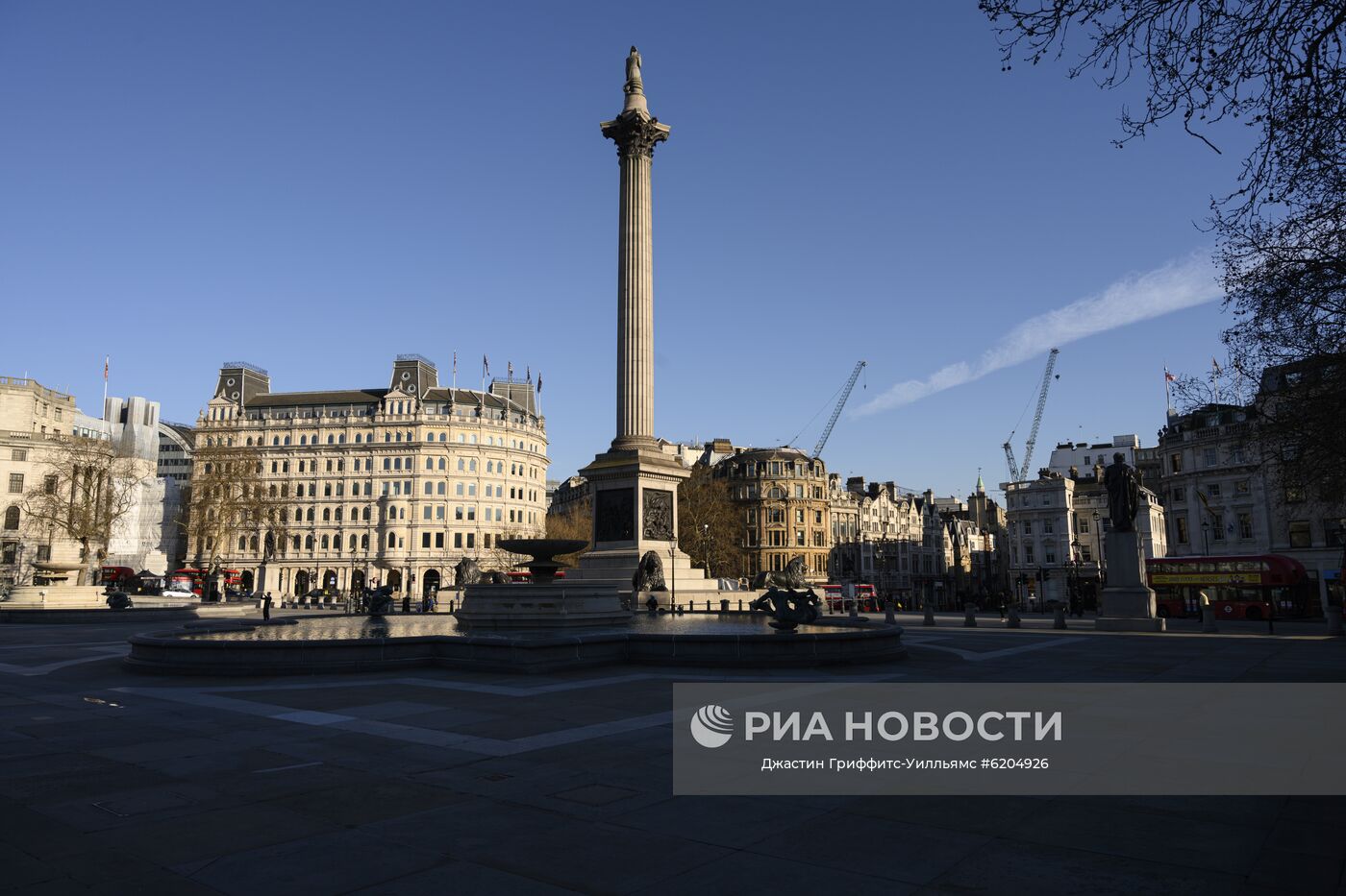 Ситуация в Лондоне в связи с коронавирусом