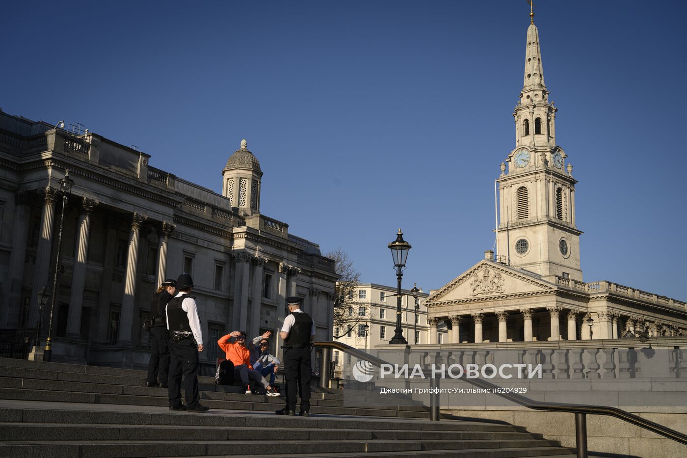 Ситуация в Лондоне в связи с коронавирусом