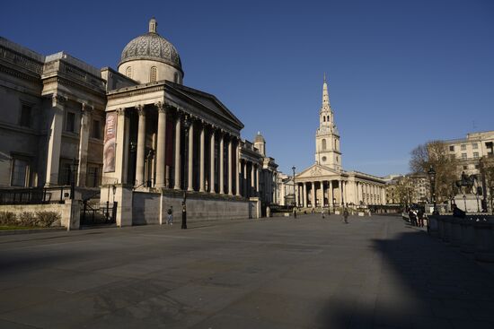 Ситуация в Лондоне в связи с коронавирусом