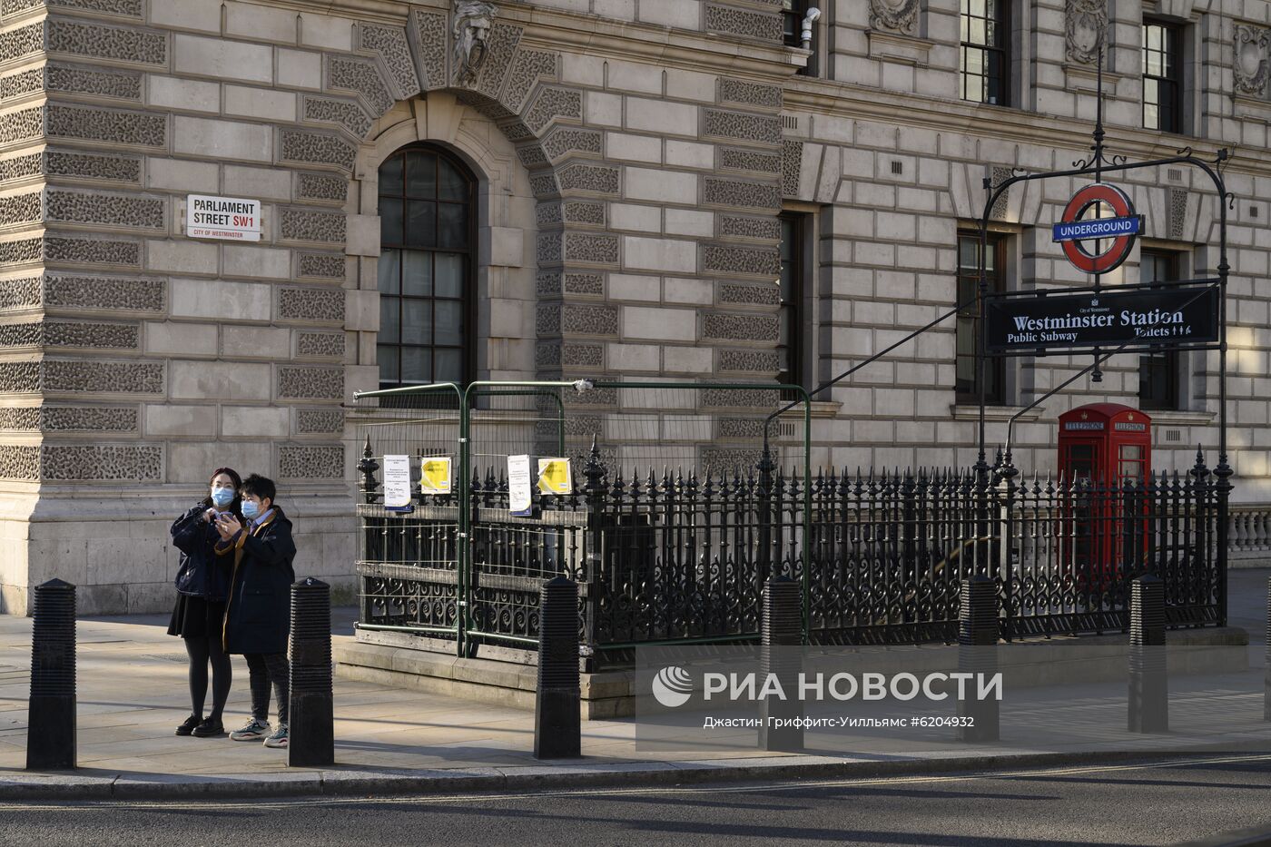 Ситуация в Лондоне в связи с коронавирусом