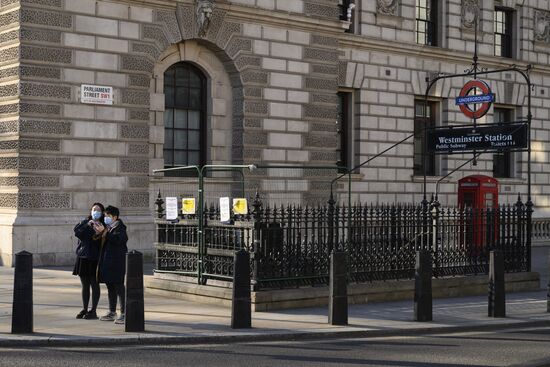 Ситуация в Лондоне в связи с коронавирусом