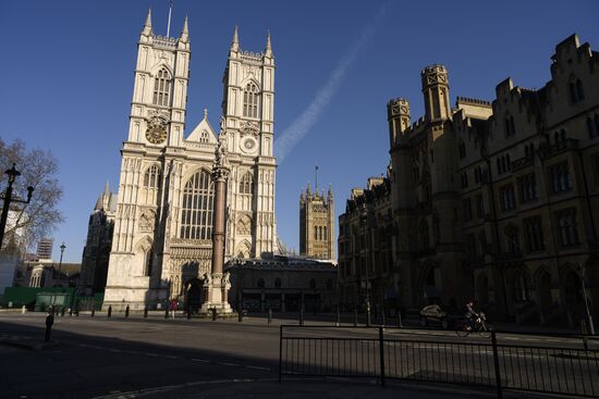 Ситуация в Лондоне в связи с коронавирусом