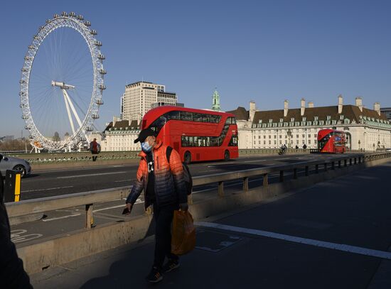 Ситуация в Лондоне в связи с коронавирусом