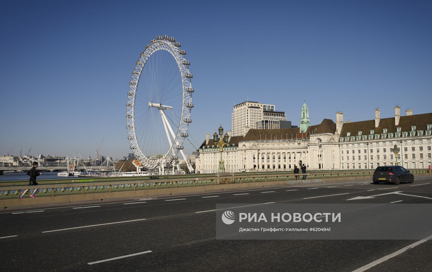 Ситуация в Лондоне в связи с коронавирусом