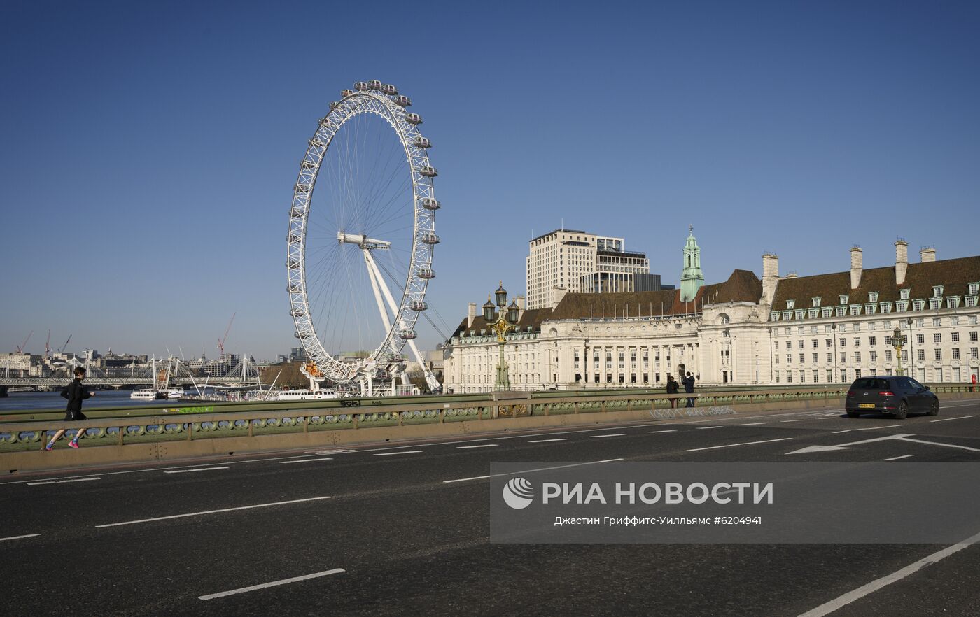 Ситуация в Лондоне в связи с коронавирусом