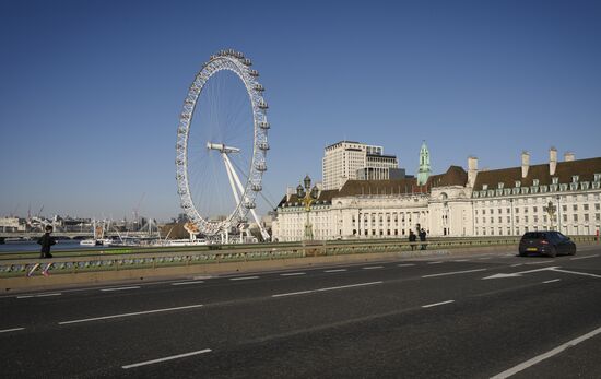 Ситуация в Лондоне в связи с коронавирусом