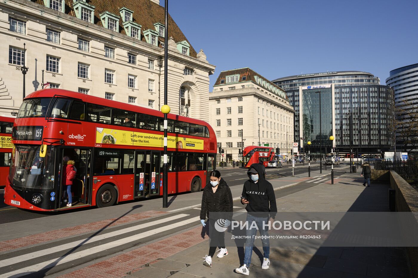 Ситуация в Лондоне в связи с коронавирусом