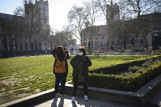 Ситуация в Лондоне в связи с коронавирусом