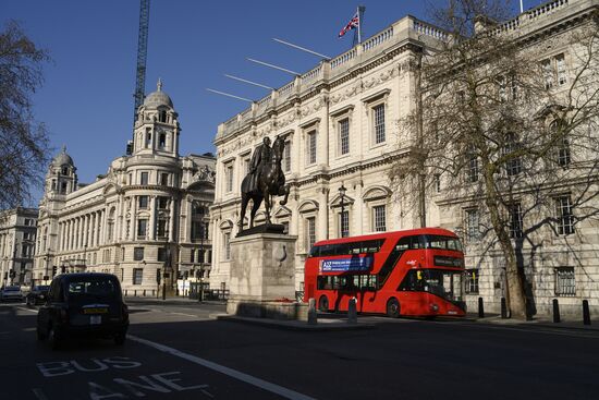 Ситуация в Лондоне в связи с коронавирусом