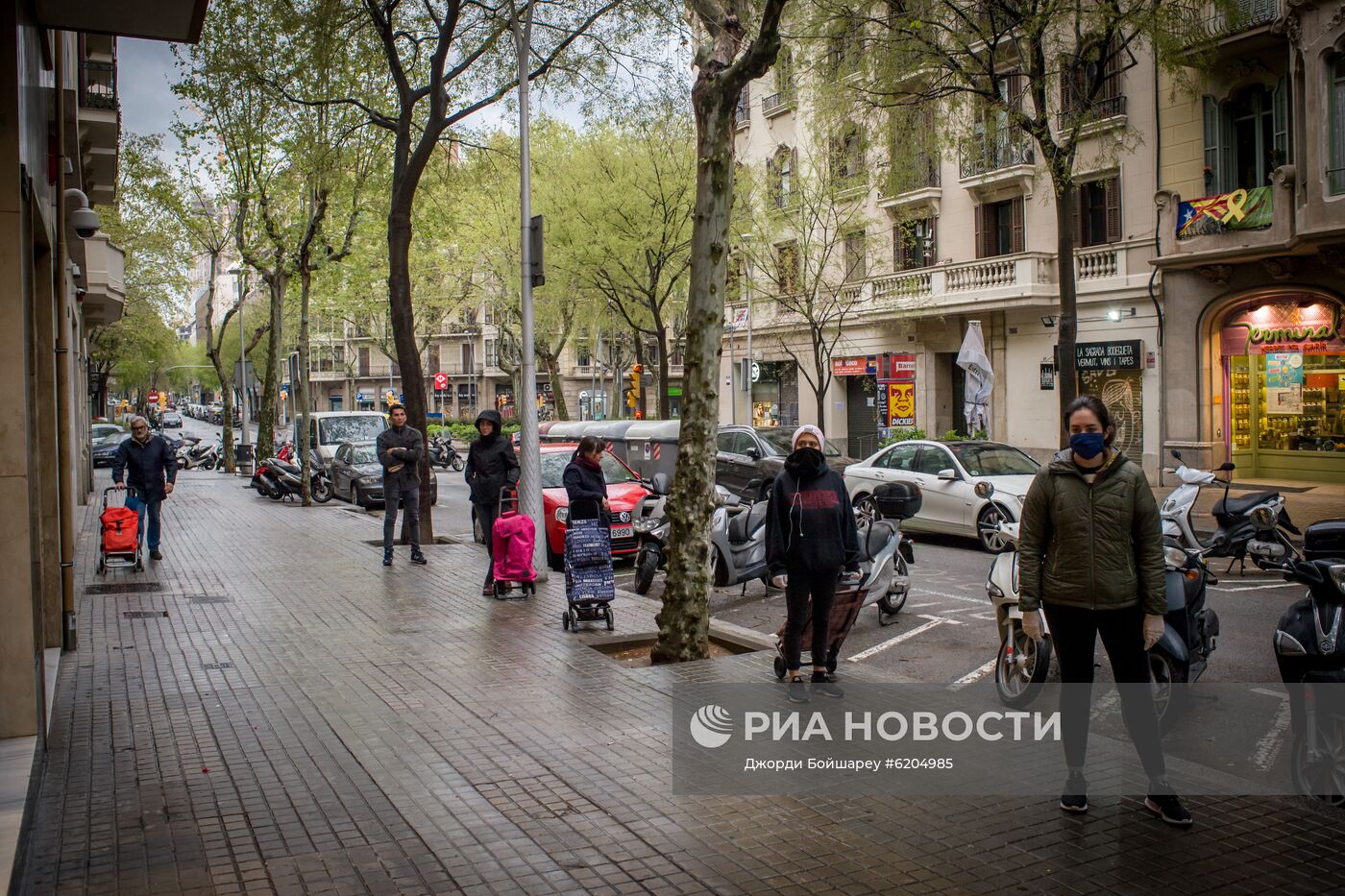 Ситуация в Барселоне в связи с коронавирусом