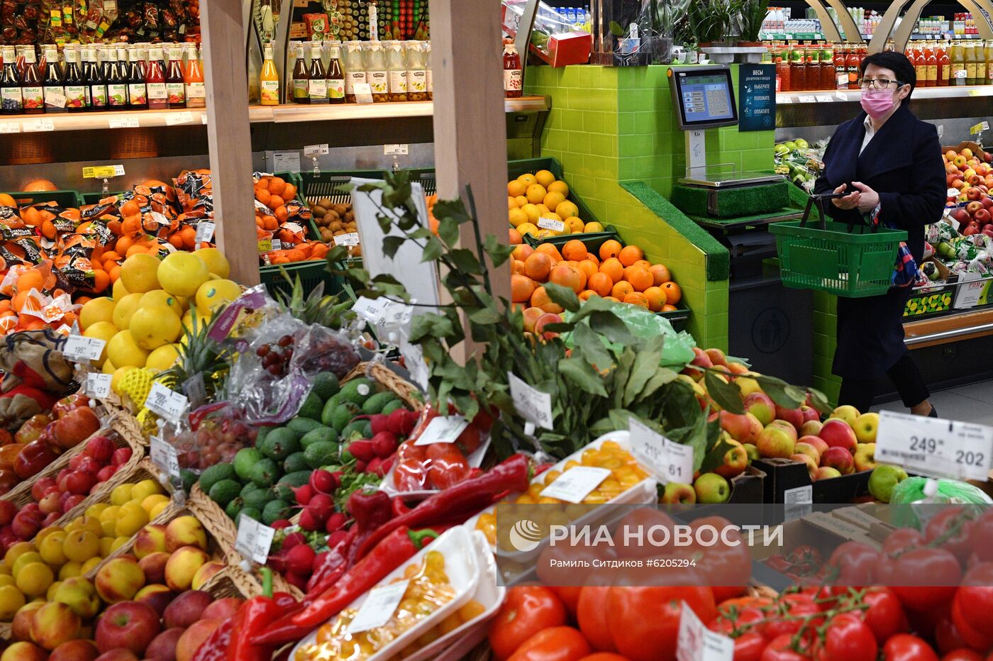 Работа магазина "Перекресток" в Москве