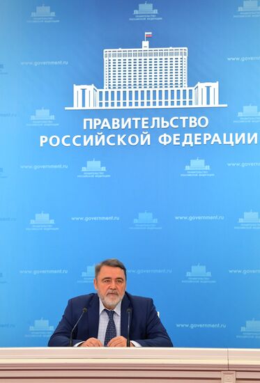 Глава ФАС Игорь Артемьев выступил с заявлением для прессы