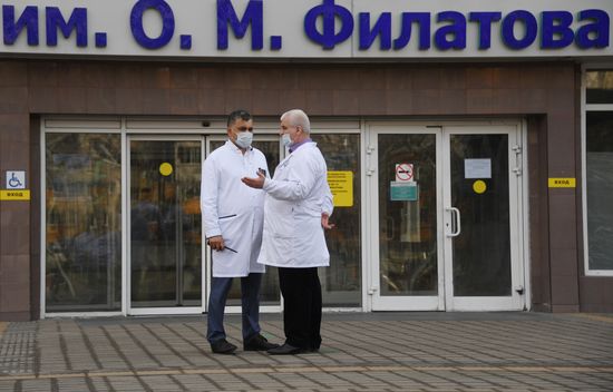 Филатовская больница готова принимать пациентов с коронавирусом