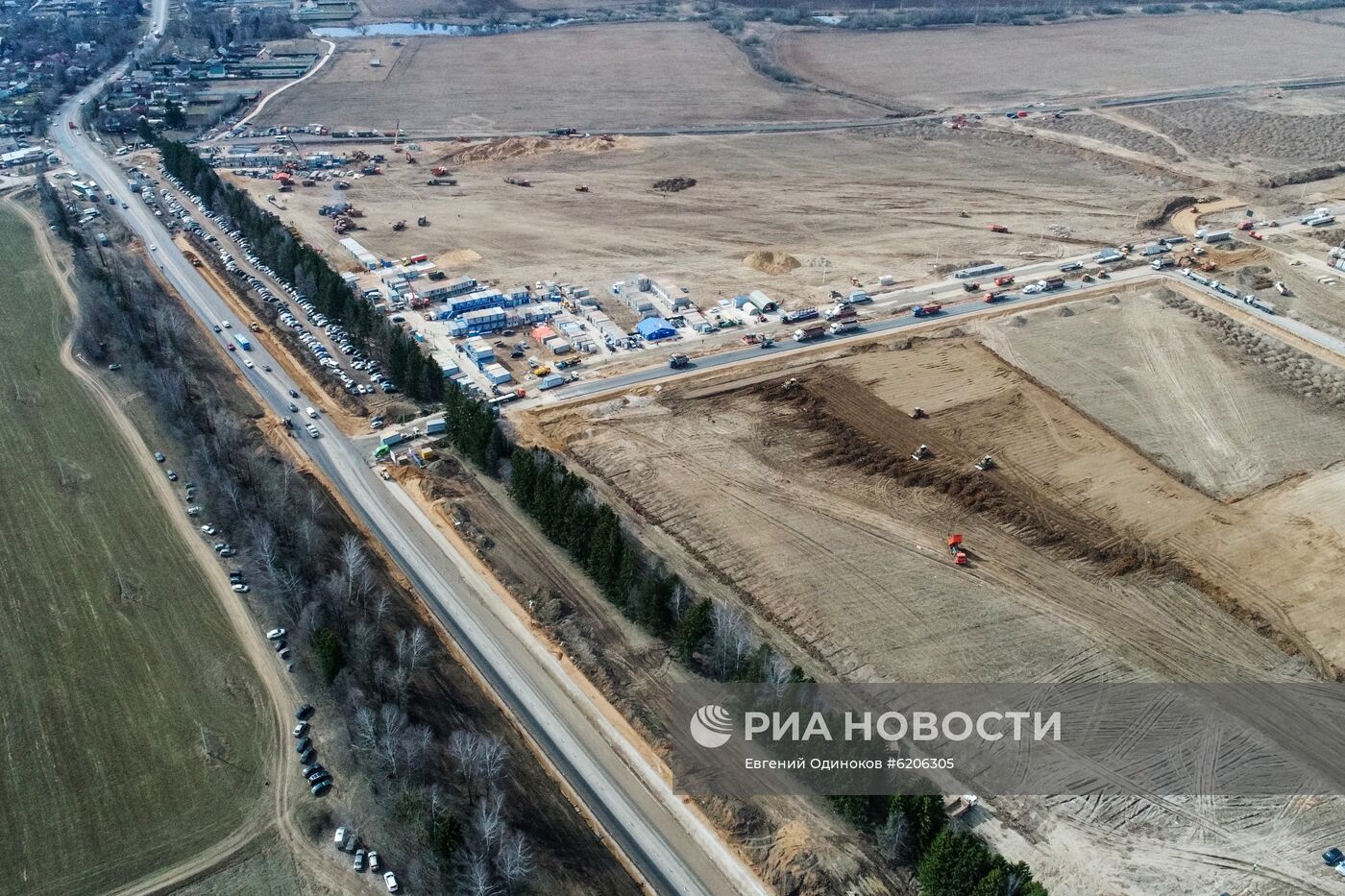 Продолжается строительство инфекционной больницы в Новой Москве 