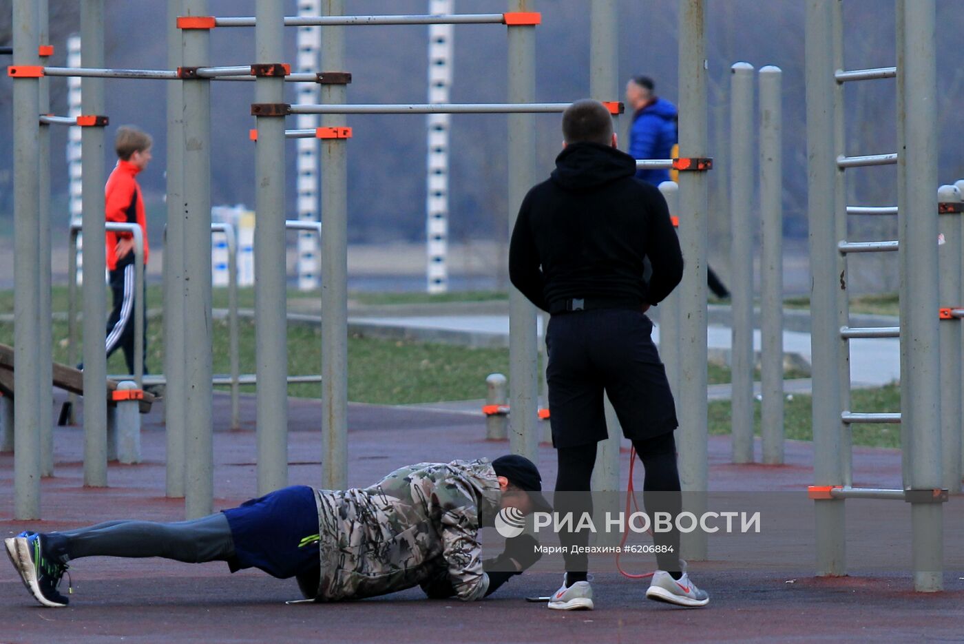 Занятия спортом в Москве