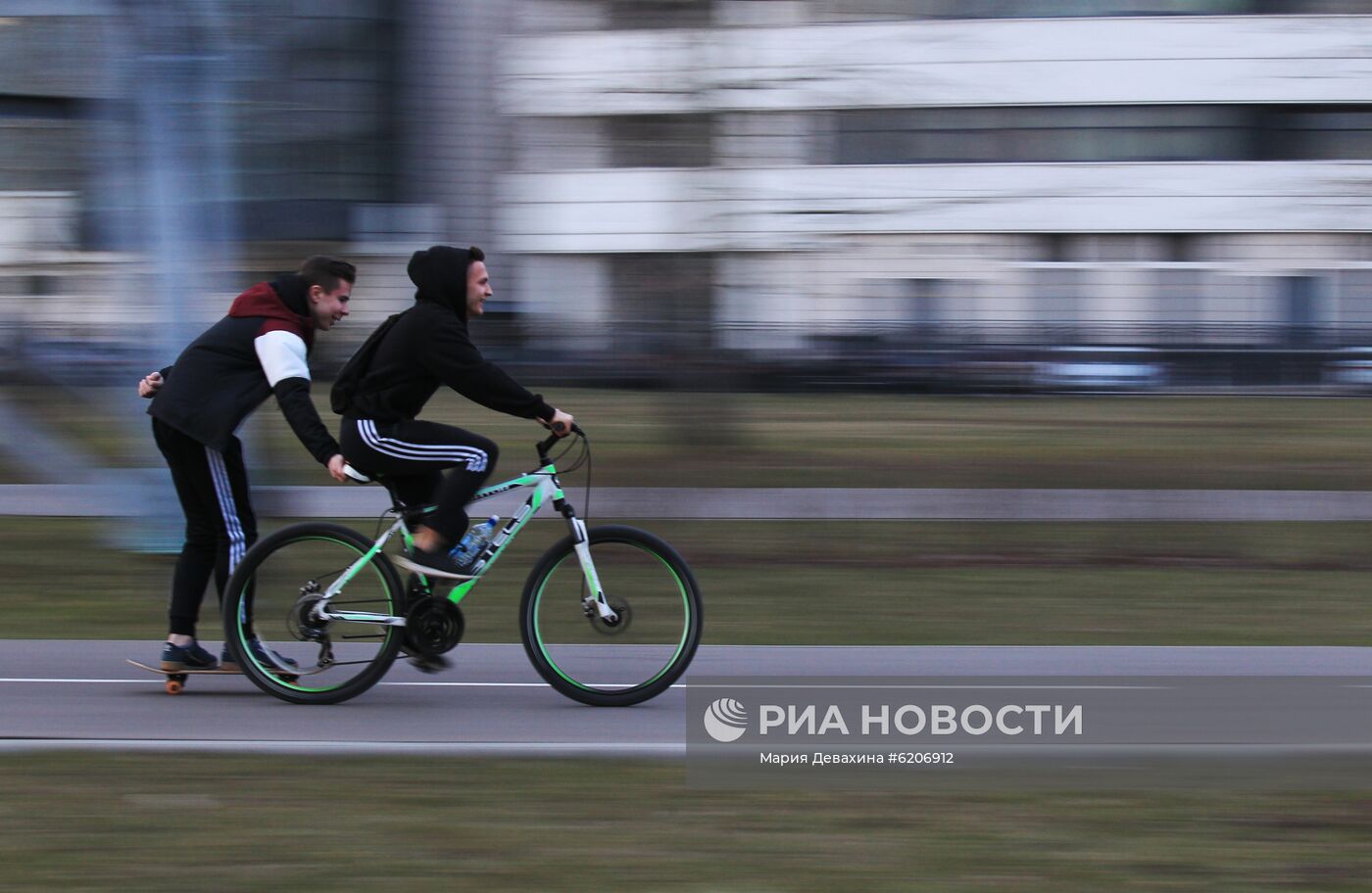 Занятия спортом в Москве