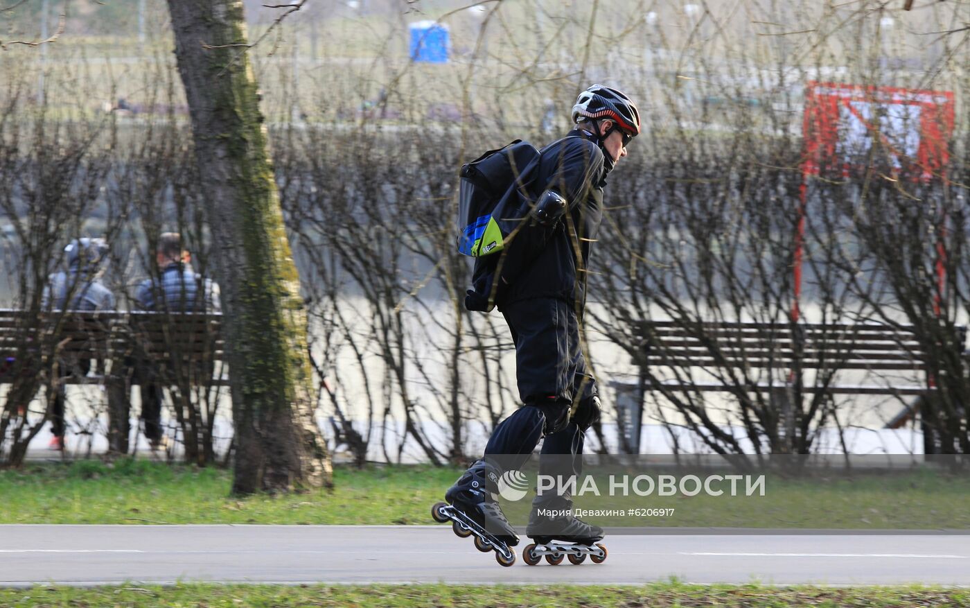 Занятия спортом в Москве