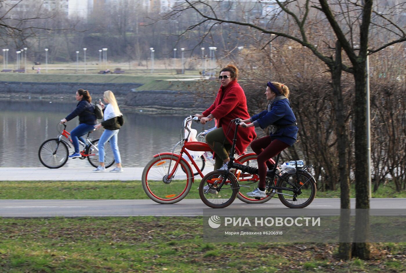 Занятия спортом в Москве