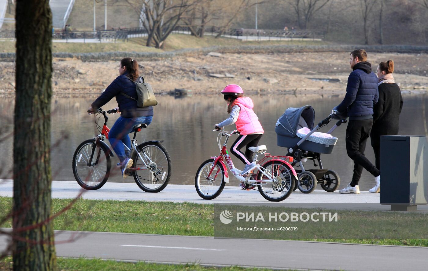 Занятия спортом в Москве