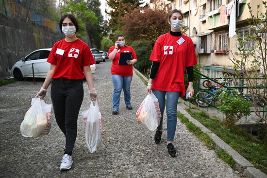 Работа волонтерского центра в Сочи