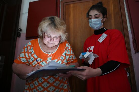 Работа волонтерского центра в Сочи