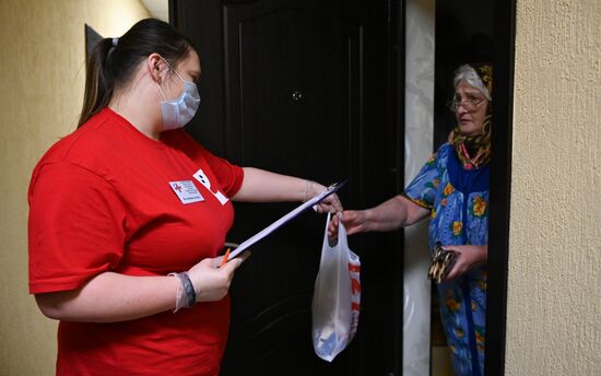 Работа волонтерского центра в Сочи