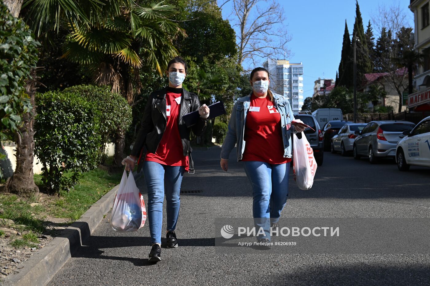 Работа волонтерского центра в Сочи