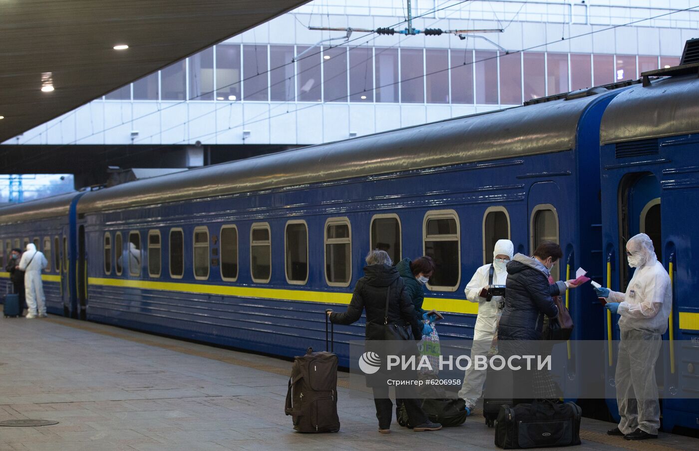 Спецпоезд отправился из Киева в Москву в связи с коронавирусом