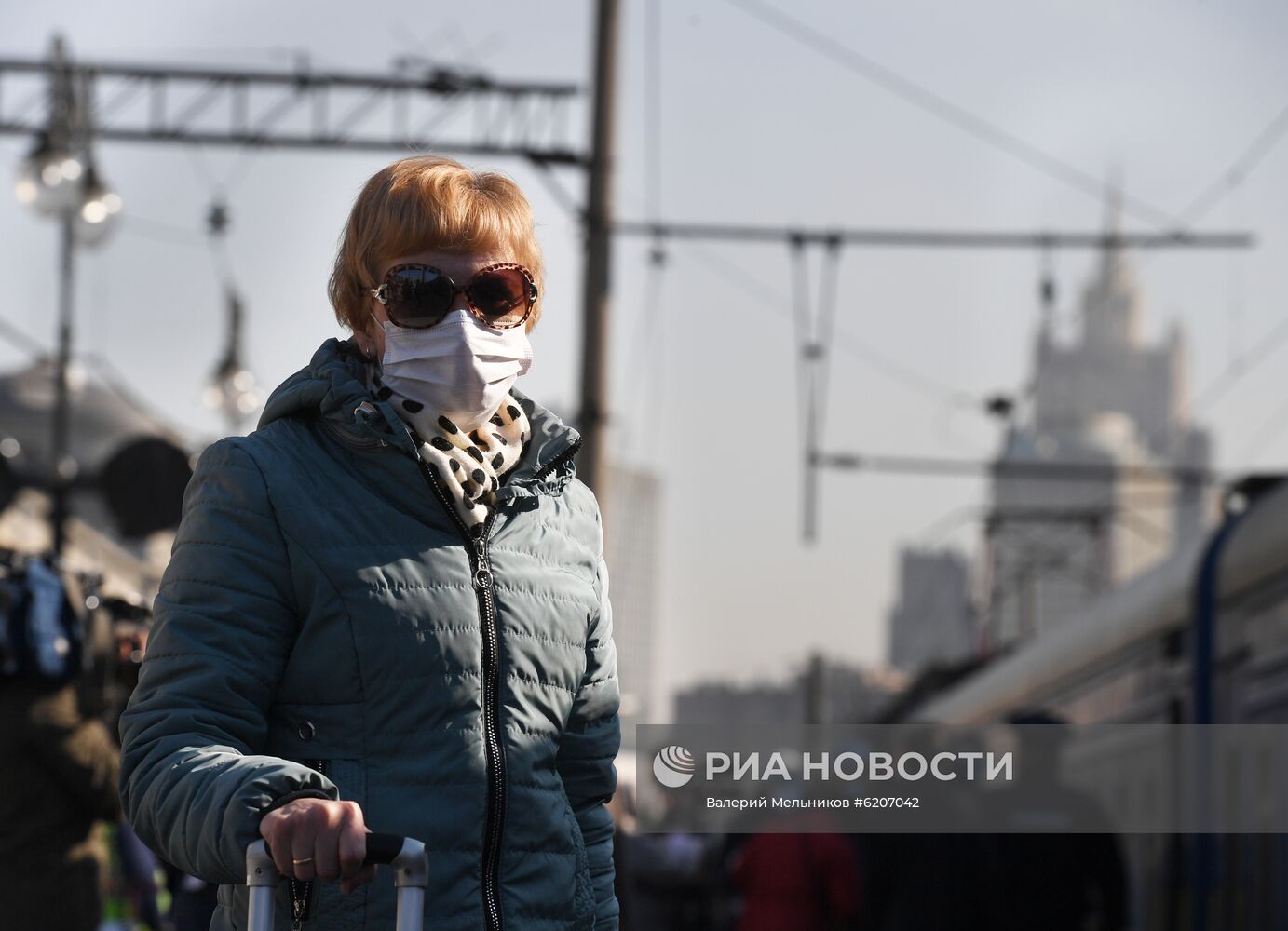 Прибытие спецпоезда с гражданами РФ из Киева 