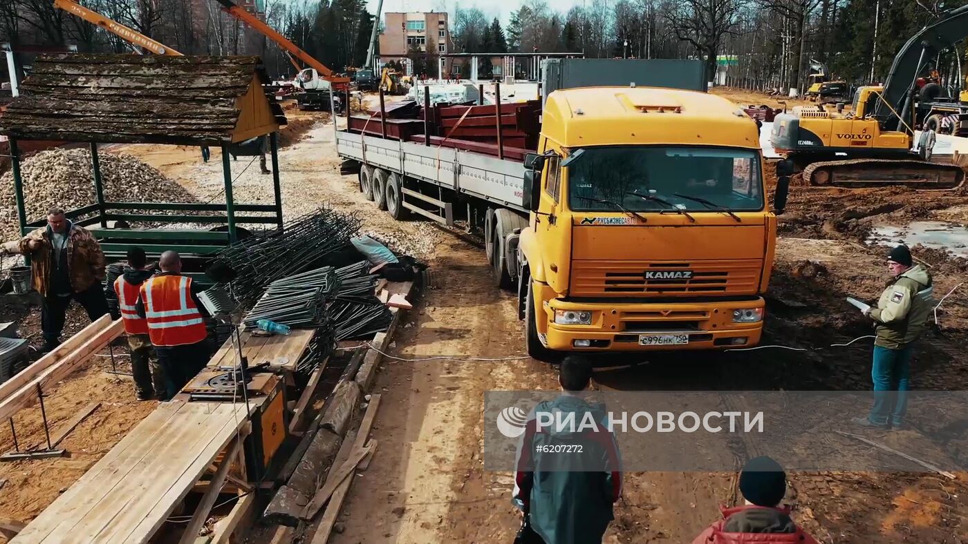 Строительство военного медицинского центра в Нижнем Новгороде