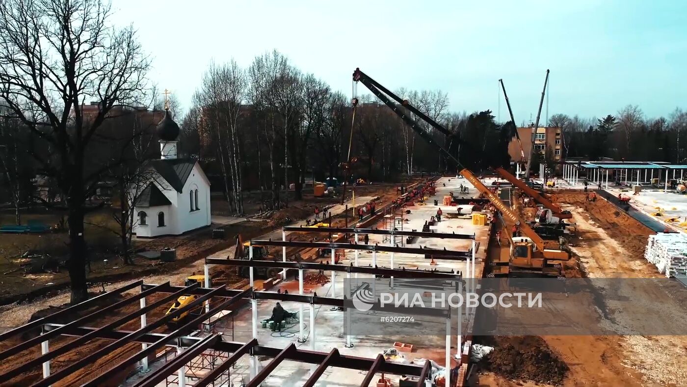 Строительство военного медицинского центра в Нижнем Новгороде