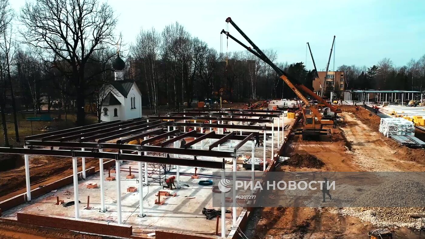 Строительство военного медицинского центра в Нижнем Новгороде