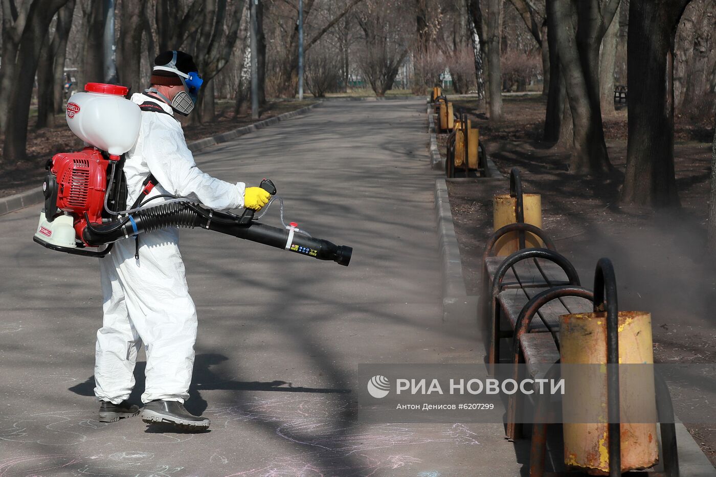 Дезинфекция объектов общественного пространства