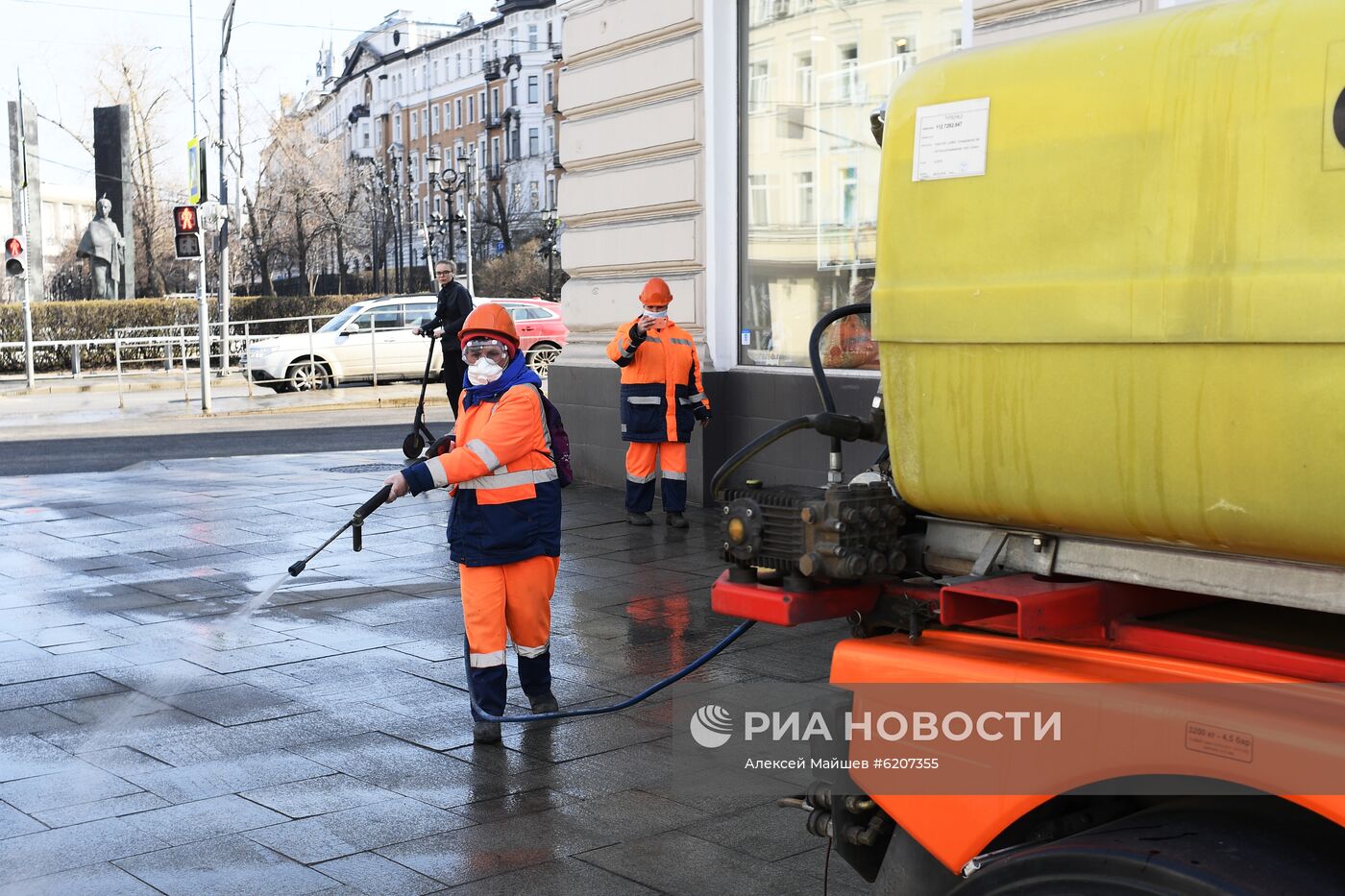 Дезинфекция объектов общественного пространства