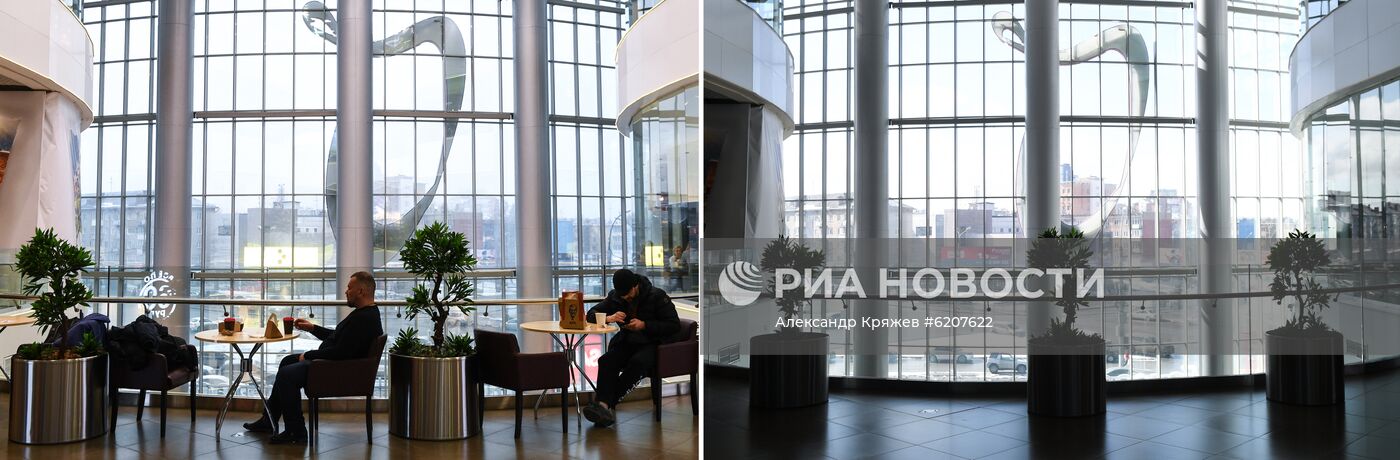 ДО И ПОСЛЕ - городские объекты, закрытые на карантин из-за коронавируса